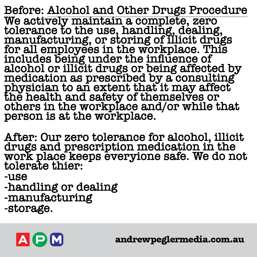 Plain English Editing Services