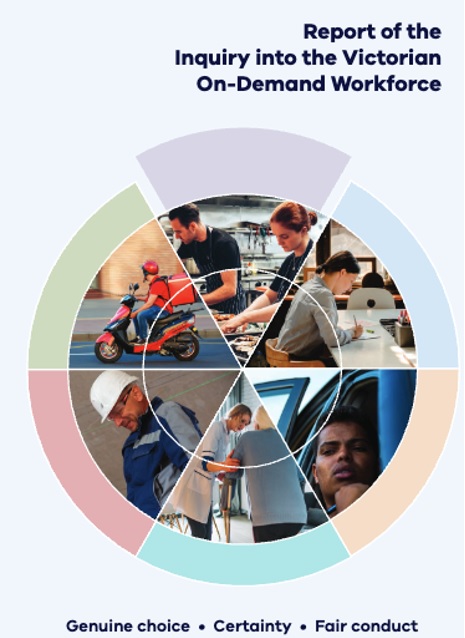 Report of the Inquiry into the Victorian On-Demand Workforce